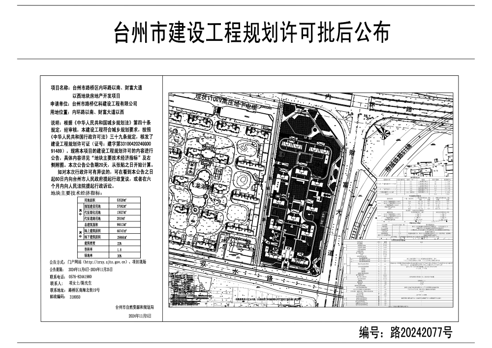 台州市路桥区最新规划